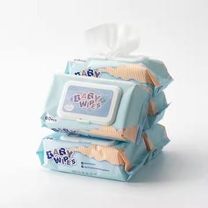 Convient aux peaux sensibles <span class=keywords><strong>Pampers</strong></span> Baby Wipes Soft and Skin-friendly 1 Box 48bags Family Pack - Product Image 6