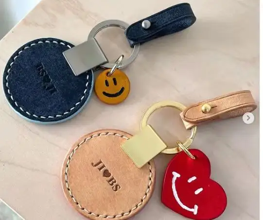 TANAI New Design Keychains Silver Gold Metal Key Chain Accessories Custom Metal Auto Keychain
