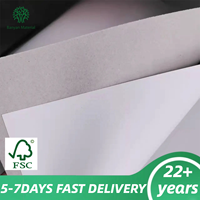 Kertas Duplex Grey Back 350gsm Langsung dari Pabrik, Ukuran 700x1000mm, Tahan Lipat