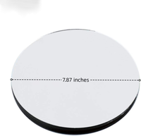 Miroir rond sur mesure en acrylique, feuille acrylique dorée, argentée, or rose, panneau de miroir circulaire en acrylique pour signalétique, décoration de fond