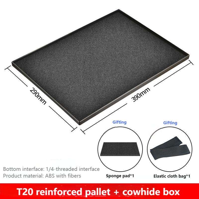 Plateau rigide T20 plus [39*29cm] + boîte en peau de vache