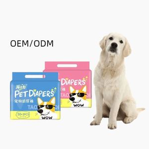 Disposable Super Absorbent Breathable Dog <b>Diapers</b> for Female Dogs in Heat - Product Image 4