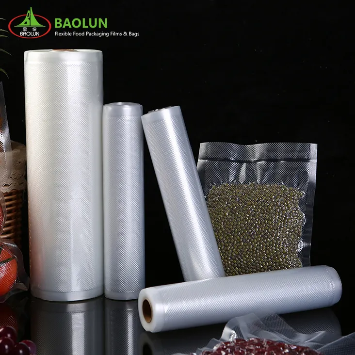 Factory Price Vacuum Sealer Bags 8x50 Rolls Food Grade Vacuum Sealer Plastic Bag Sealer Vacuum Machine Plastic Bags For Food