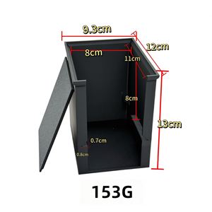 Nouvelle boîte à cartes rectangulaire en PLA importé, imprimée en 3D, pour le rangement des cartes de tarot et des jeux de société - Product Image 2