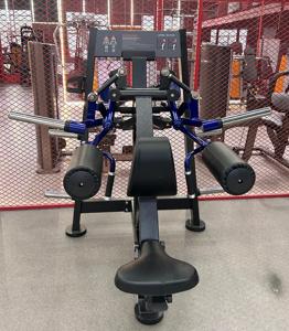 Máquina de gimnasio para flexiones de piernas, equipo de fitness de alta resistencia para uso en gimnasios, con carga de placas. - Product Image 5
