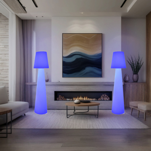 Outdoor <strong>Battery</strong> <strong>Operated</strong> Modern Luxury Decorative Cordless Rechargeable Solar Led Table Light <strong>Floor</strong> <strong>Lamp</strong> for Restaurant Hotel - Product Image 4