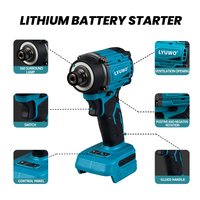 Perceuse-visseuse électrique sans balais LYUWO 230N à couple élevé, kit de perceuse manuelle avec batterie au lithium rechargeable, en fer, pour la construction