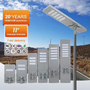 Mejor Precio en Farolas Solares LED para Exteriores, Impermeables IP65, de 50W-300W, de Aleación de Aluminio, Todo en Uno, Integradas - Product Image 1
