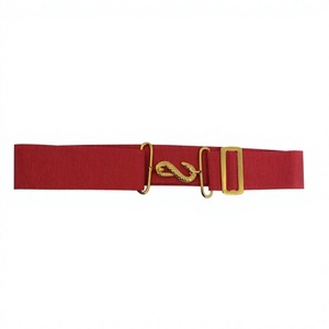 Masonic Regalia Delantal Extensor de cinturón Extensión de cinturón de color personalizado Cinturón ajustable - Product Image 1