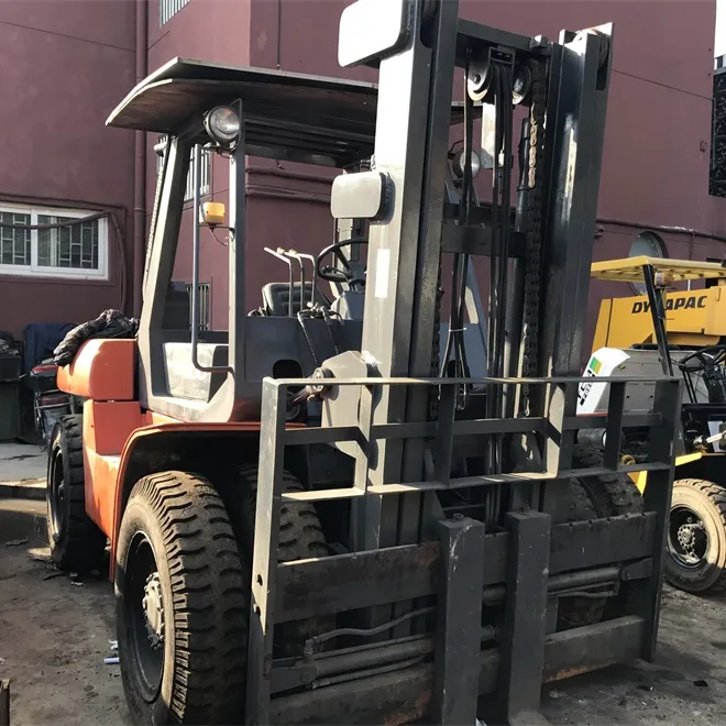 10 ton diesel Toyota FD100 prezzo ragionevole carrelli elevatori usati