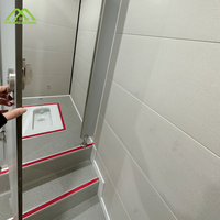 Salle de bain intégrée modulaire certifiée CE, type capsule Apple, taille personnalisée, sans installation requise, pour camping en plein air et zones touristiques