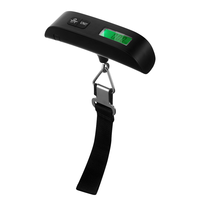 Nouveau Style haute qualité Lcd Portable tenu dans la main aéroport suspendu valise voyage pesage électronique numérique bagages balance 50kg