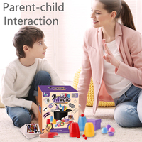 Ensemble de jouets de magie pour enfants, accessoires de spectacle de magie incroyable, tours de magie classiques, kit de magie facile pour enfants