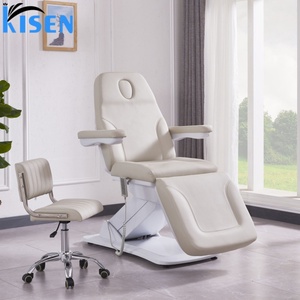Luxury Durable Spa Massage <b>Table</b> Beauty Chair <b>Folding</b> Used Electric Facial Bed for Salon Furniture - Product Image 3