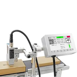 DOCOD-impresora de inyección de tinta térmica T180P, máquina de impresión en línea con un cabezal de impresión (versión cifrado), TIJ markig