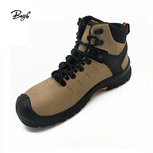 Wholesale Comfortable Iron Steel Toe Safety Shoes Men Work