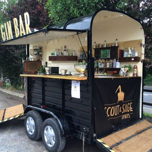 Wettbewerbs fähiger Preis Food Kiosk mit Farb anpassung für Business <span class=keywords><strong>Horse</strong></span> Box Trailer Bar Shop - Product Image 1