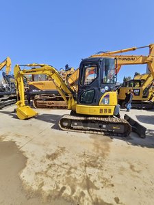 รถขุดขนาดเล็ก Komatsu PC55MR 5.5 ตัน มือสอง ราคาถูก พร้อมมอเตอร์ เกียร์ ปั๊ม PLC และลูกปืน-อะไหล่แท้ ลดราคา - Product Image 2