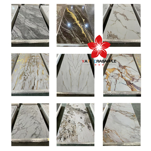 Tấm ốp tường trang trí bằng đá cẩm thạch sang trọng hiện đại, phủ UV <span class=keywords><strong>PVC</strong></span> nguyên tấm, bán trực tiếp từ nhà máy, dành cho khách sạn, biệt thự - Product Image 4