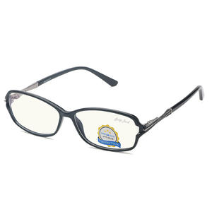 Lunettes de vue anti-lumière bleue ovales pour femmes Grey Jack, monture en plastique, taille moyenne 5108, lunettes tendance - Product Image 2