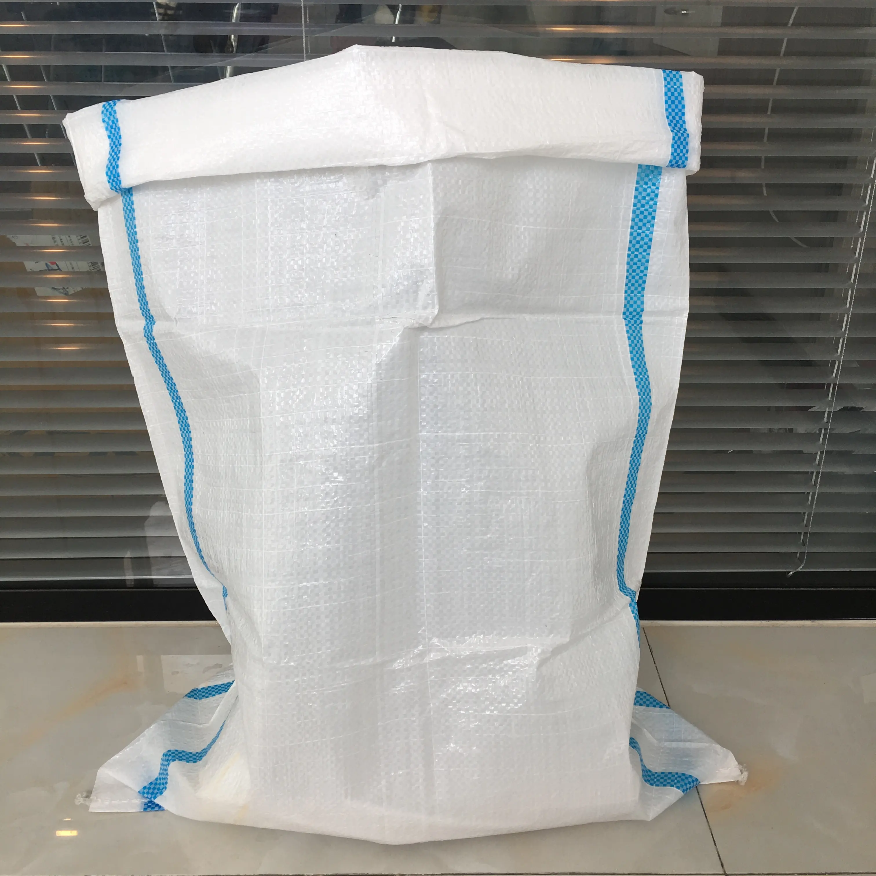 Russia 100% pp woven 25 kg rice bag 50 kg grain packaging bag