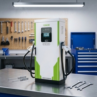Nouveau chargeur rapide DC pour véhicules électriques Ganzhong GZ-DC-160L-2 7kW-240kW, interface combinée, entrée 380V, certifié OCPP1.6 CE TUV, station solaire domestique