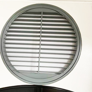 Chất lượng hàng đầu vòng trồng cửa chớp cafe phong cách cửa chớp Louvre cửa sổ - Product Image 3