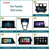 Lecteur DVD multimédia de voiture pour TOYOTA Suv Series Navi Stereo Octa Core Android Laetest Version DSP Auto Amplifier OBD2 Carplay