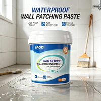 Pâte de réparation murale imperméable 15 kg, solide et ferme, construction rapide, forte couverture, pour réparation de murs intérieurs et extérieurs