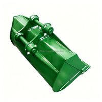 Bucket penggali lebar 1200mm untuk excavator PC30 SWE30, attachment mini digger 3 ton, bucket pembersih parit