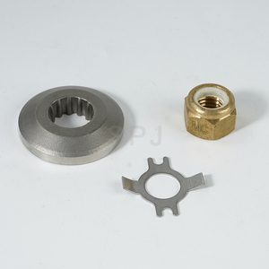 Nouvelle Version Kit de quincaillerie pour hélice de <span class=keywords><strong>bateau</strong></span> hors-bord interchangeable en acier inoxydable, avec butée de moyeu à 13 cannelures pour moteurs - Product Image 2