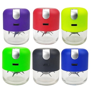 Broyeur d'herbes électrique portable 50-63 mm en métal et plastique, pour tabac et épices - Product Image 2