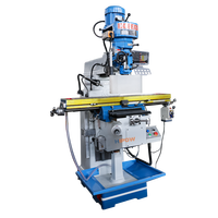Fraiseuse verticale à tourelle à vitesse variable HIPOW X6330A, cône de broche NT30/R8, 66-3700 tr/min, légère, haute précision