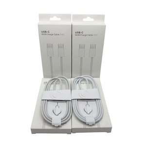 Câble de charge rapide USB-C 60W en gros d'usine, 0,9 m, câble de données Type-C vers Type-C 60W pour iPhone 17 16 15/15 Pro MAX - Product Image 2