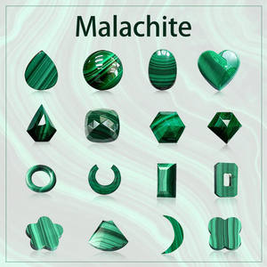 Cabochon di <span class=keywords><strong>Malachite</strong></span> Naturale Personalizzato, Gemma Rotonda Lavorata su Misura, Fornitore di Gemme e Produttore di <span class=keywords><strong>Malachite</strong></span> su Ordinazione - Product Image 6
