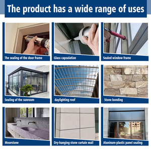 Scellant en <span class=keywords><strong>silicone</strong></span> hautement élastique, résistant aux joints, imperméabilisant pour toiture, mastic pour béton, scellant en <span class=keywords><strong>silicone</strong></span> pour murs extérieurs - Product Image 4