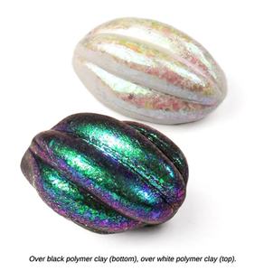 Phoenix opale flocon lumière lustres couleur changeante Transparent dichroïque Art flocon Pigment pour résine époxy - Product Image 4