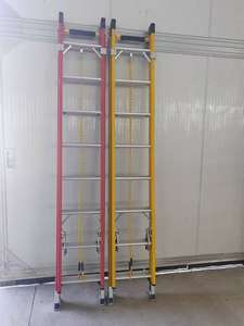 سلم تمديد من الألياف الزجاجية بطول 20 قدمًا، سلم متدرج من الألياف الزجاجية بسعة تحمل 300 رطل (150 كجم)، نوع IA L3022-28PT - Product Image 3