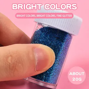 12Pcs Fine Glitter Powder <b>Sequins</b> DIY Resin Mold Epoxy Filler Nail <b>Art</b> Makeup Craft Decor Shiny Glitter Dust for Jewelry Making - Product Image 2