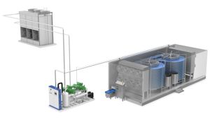 Bakery Double Spiral donat IQF mesin pembekuan roti cepat ledakan Freezer mesin pembekuan guncangan desain OEM - Product Image 6