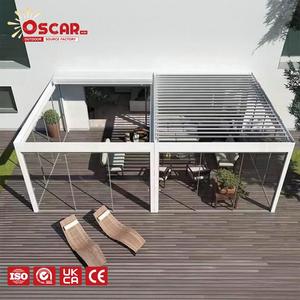 <span class=keywords><strong>Set</strong></span> di Staffe per Pergola Retrattile Robusto, Pratico, Silenzioso, Antiruggine, Stile Europeo e Americano, per Uso Commerciale, Residenziale e Campeggio - Product Image 1