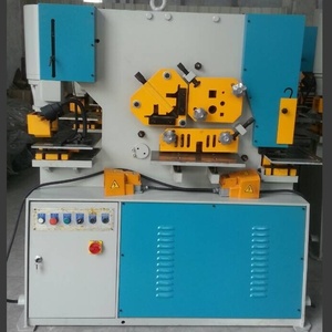 Machine de travail des métaux hydraulique multifonctionnelle Q35Y, machine de découpe professionnelle, poinçonnage mécanique, moteur 380V/220V 4KW, 600kN - Product Image 4