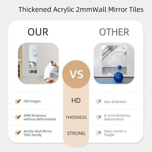 Big Wall Self Adhesive Arched <b>Silver</b> Modern Acrylic <b>Mirror</b> with Waterproof Design Bath Home Decor Customized Size - Product Image 5
