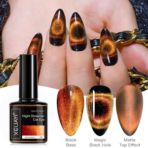 8ml Disco clignotant chat magnétique Gel <span class=keywords><strong>vernis</strong></span> à ongles réfléchissant paillettes arc-en-ciel effet oeil de chat tremper <span class=keywords><strong>semi</strong></span>-<span class=keywords><strong>permanent</strong></span> <span class=keywords><strong>vernis</strong></span> à ongles - Product Image 1