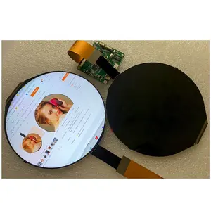 Pantalla 5inch Round LCD Screen HX8399C 1080*1080 5 inch Circle MIPI Interface Touch Panel 5" Round LCD Display Driver Board