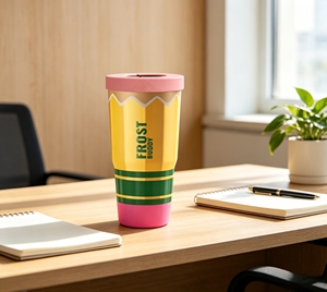 Moioco 30oz Tembler Pencil per Ragazze, Bicchiere Termico a Tema, Tazza da Viaggio in Acciaio Inossidabile Antifuoriuscita per Caffè Freddo e Frullati - Product Image 4