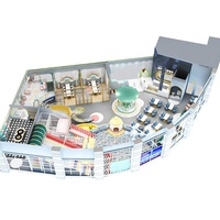 Nouveau design Salle de jeu de rôle pour enfants Centre de jeu interactif pour tout-petits Parc commercial pour enfants Aire de jeux intérieure pour restaurant