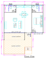 Casa Modular Prefabricada UVO, Villa de Lujo para Resort, Vivienda Adicional en el Patio Trasero, Cabaña Airbnb, Techo Inclinado, Certificación CE, AS, NZS para EE. UU. y Australia