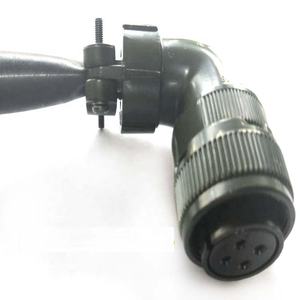 สายไฟกำลังสูง J3/J4 สำหรับมอเตอร์มิตซูบิชิ MR-PWCNS5-5M-L ตัวนำทองแดง ฉนวนยางซิลิโคน แรงดันไฟฟ้า 1 กิโลโวลต์ - Product Image 2