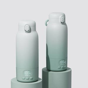 Babyvoeding Reisfleswarmer USB Oplaadbaar Draagbare Babymelkwarmer Draagbare Fleswarmer Babywaterwarmer voor <span class=keywords><strong>Baby</strong></span> - Product Image 1